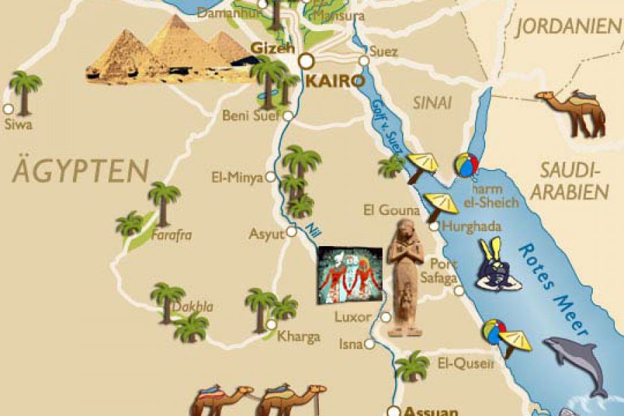 Egypt from North to South 15 days / 14 nights.